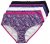 Ulla Popken 852935 Bragas de flores pack de 5 Azul real - Bragas - 