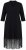 Ulla Popken 852937 Vestido de jersey Negro - Vestidos de punto jersey - 