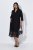 Ulla Popken 852937 Vestido de jersey Negro - Vestidos de punto jersey - 