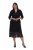 Ulla Popken 852937 Vestido de jersey Negro - Vestidos de punto jersey - 