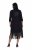 Ulla Popken 852937 Vestido de jersey Negro - Vestidos de punto jersey - 