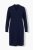 Ulla Popken 853077 Vestido de punto de manga larga Azul marino - Vestidos de punto - 