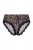 Ulla Popken 853106 Tangas con estampado animal Negro - Bragas - 