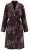 Ulla Popken 853204 Albornoz de flores Marrón - Batas & albornoces - 