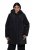 Ulla Popken 853351 Chaqueta acolchada Sympatex impermeable con capucha Negro - Chaquetas - Chaquetas para mujer en tallas grandes