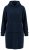 Ulla Popken 853353 Vestido de estar en casa con capucha Azul marino - Pijamas/ropa de estar en casa - 