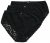 Ulla Popken 853495 Bragas de flores pack de 3 Negro - Bragas - 