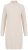 Ulla Popken 853504 Vestido de punto de manga larga con cuello alto Blanco roto - Vestidos de punto - 