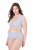 Ulla Popken 853611 Bragas premamá Gris jaspeado - Bragas - 