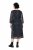Ulla Popken 853620 Vestido midi con estampado animal y manga 3/4 Negro - Vestidos midi - Vestidos midi de talla grande