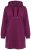 Ulla Popken 853652 Vestido de felpa de manga larga con capucha Rojo baya - Vestidos - Vestidos para todas las tallas