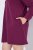 Ulla Popken 853652 Vestido de felpa de manga larga con capucha Rojo baya - Vestidos - Vestidos para todas las tallas