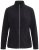 Ulla Popken 853668 Chaqueta polar con cuello alto Negro - Ropa de lana - 