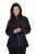 Ulla Popken 853668 Chaqueta polar con cuello alto Negro - Ropa de lana - 