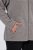 Ulla Popken 853668 Chaqueta polar con cuello alto Gris - Ropa de lana - 