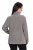 Ulla Popken 853668 Chaqueta polar con cuello alto Gris - Ropa de lana - 