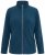 Ulla Popken 853668 Chaqueta polar con cuello alto Petróleo - Ropa de lana - 