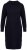 Ulla Popken 853669 Vestido de felpa de manga larga con capucha Azul marino - Vestidos sudadera - 