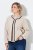 Ulla Popken 853685 Chaqueta teddy Champán - Chaquetas - Chaquetas para mujer en tallas grandes