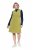Ulla Popken 853697 Vestido de pana sin mangas con bolsillos Verde claro - Vestidos de verano - Vestidos de verano tallas grandes