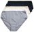 Ulla Popken 853698 Bragas con encaje pack de 5 Negro - Bragas - 