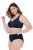 Ulla Popken 853698 Bragas con encaje pack de 5 Negro - Bragas - 