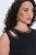 Ulla Popken 853766 Vestido ceñido sin mangas con strass Negro - Vestidos de verano - Vestidos de verano tallas grandes