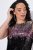 Ulla Popken 853768 Vestido de lentejuelas de rayas Negro - Vestidos de noche - Vestidos de fiesta de gran talla