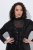 Ulla Popken 853770 Chaqueta de lentejuelas Negro - Chaquetas - Chaquetas para mujer en tallas grandes