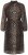 Ulla Popken 853788 Vestido de gasa con estampado animal Marrón claro - Vestidos maxi - Vestidos largos en tallas grandes