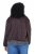 Ulla Popken 853792 Chaqueta de ante sintético Marrón - Chaquetas - Chaquetas para mujer en tallas grandes