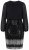 Ulla Popken 853810 Vestido de lentejuelas Negro - Vestidos de noche - Vestidos de fiesta de gran talla