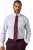 JP1880 853822 Corbata de seda de lunares extralarga Burdeos - Corbatas y pajaritas - 