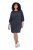 Ulla Popken 853946 Vestido con manga 3/4 Verde oliva - Vestidos - Vestidos para todas las tallas