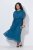Ulla Popken 854031 Vestido largo sin mangas Petróleo - Vestidos maxi - Vestidos largos en tallas grandes