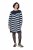 Ulla Popken 854095 Vestido de punto de manga larga Azul marino - Vestidos - Vestidos para todas las tallas
