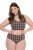 Ulla Popken 854114 Bragas de cuadros pack de 5 Topo - Bragas - 