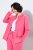Ulla Popken 854200 Chaqueta polar Rosa - Chaquetas - Chaquetas para mujer en tallas grandes