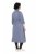 Ulla Popken 854413 Vestido midi con cordón Gris - Vestidos midi - Vestidos midi de talla grande