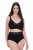 Ulla Popken 854551 Bóxer con estampado animal Negro - Bragas - 