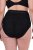Ulla Popken 854551 Bóxer con estampado animal Negro - Bragas - 