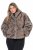 Ulla Popken 854617 Chaqueta de pelo sintético Beige - Chaquetas - Chaquetas para mujer en tallas grandes