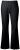 Ulla Popken 854910 Pantalón elástico abrigado con cintura elástica Negro - Pantalones de tela - Pantalones anchos de tela para mujer