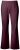 Ulla Popken 854910 Pantalón elástico abrigado con cintura elástica Berenjena - Pantalones de tela - Pantalones anchos de tela para mujer