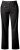 Ulla Popken 854987 Pantalón elástico abrigado con cinturilla cómoda Negro - Pantalones de tela - Pantalones anchos de tela para mujer