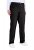 Ulla Popken 854987 Pantalón elástico abrigado con cinturilla cómoda Negro - Pantalones de tela - Pantalones anchos de tela para mujer