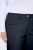 Ulla Popken 854987 Pantalón elástico abrigado con cinturilla cómoda Azul marino - Pantalones de tela - Pantalones anchos de tela para mujer