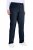 Ulla Popken 854987 Pantalón elástico abrigado con cinturilla cómoda Azul marino - Pantalones de tela - Pantalones anchos de tela para mujer