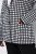 Ulla Popken 855173 Blazer de punto a cuadros Blanco roto - Blazers - Blazers en tallas grandes para mujer