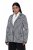 Ulla Popken 855173 Blazer de punto a cuadros Blanco roto - Blazers - Blazers en tallas grandes para mujer